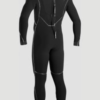 Psycho One 5/4mm Back Zip Full Wetsuit | BLACK/BLACK