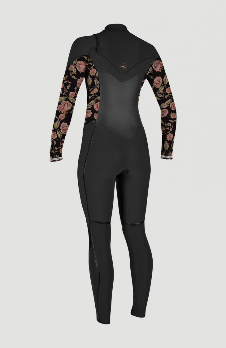 Psycho Tech 5/4mm Back Zip Full Wetsuit | Black