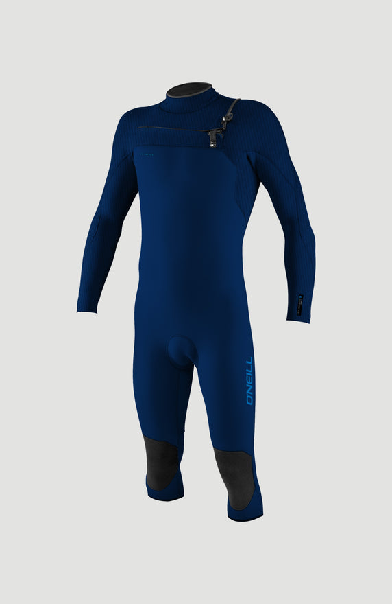 Hyperfreak Fire 4/3mm Back Zip Full Wetsuit | BLACK/BLACK