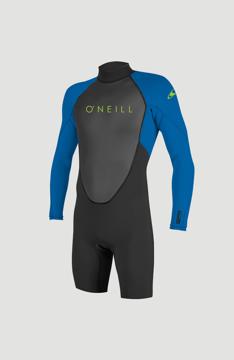 Reactor-2 2mm Back Zip Longsleeve Spring Wetsuit | BLK/OCEAN