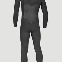 Ninja 3/2mm Chest Zip Full Wetsuit | BLACK/BLACK