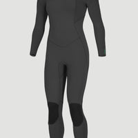 Ninja 3/2mm Chest Zip Full Wetsuit | BLACK/BLACK