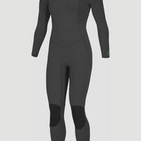 Ninja 4/3mm Chest Zip Full Wetsuit | BLACK/BLACK