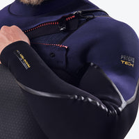 Psycho Tech 4/3mm Chest Zip Full Wetsuit | BLACK/NAVY