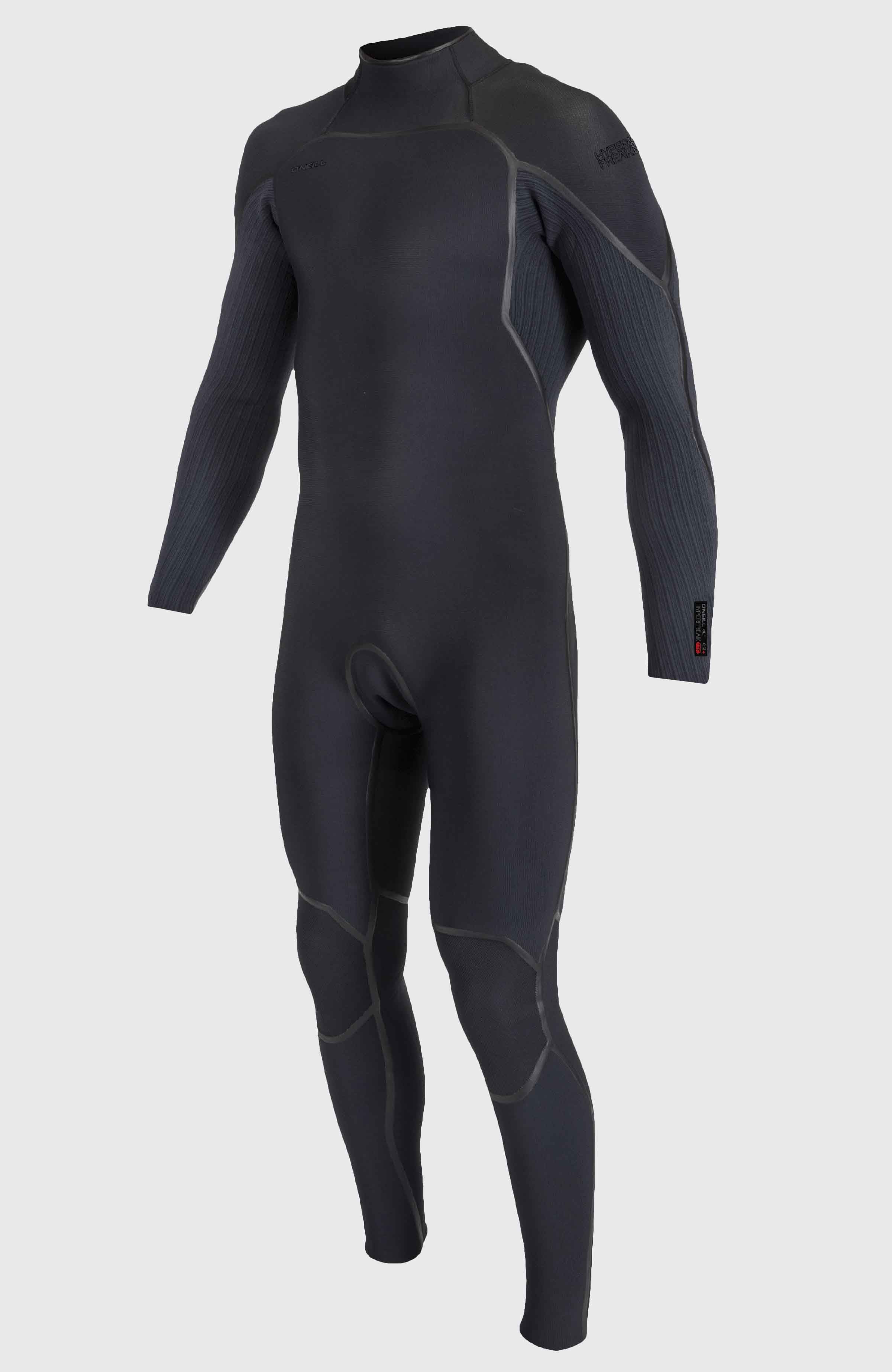Hyperfreak Fire 4/3mm Back Zip Full Wetsuit | BLACK/BLACK – O'Neill