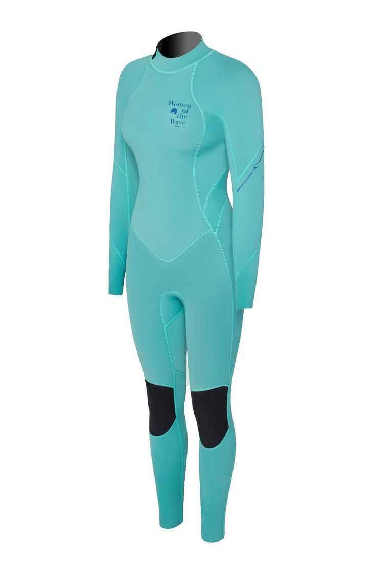 Bahia Women Of The Wave 3/2mm Back Zip Full Wetsuit | BRISTOL/BRISTOL/BRISTOL