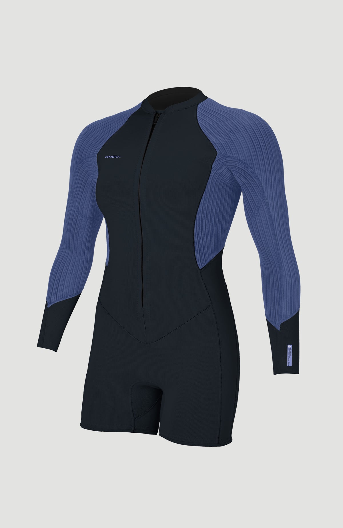 Hyperfreak 2/1.5mm Front Zip Long Sleeve Spring Wetsuit | CARBON/LILLY