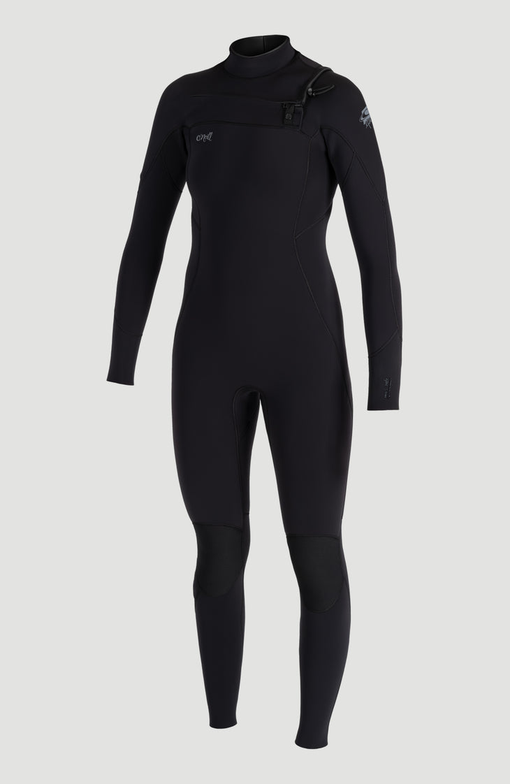 Epic 5/4mm Chest Zip Full Wetsuit | A05 BLK/BLK/BLK