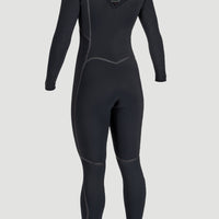 Hyperfreak Fire 4/3+mm Chest Zip Full Wetsuit | BLACK/BLACK