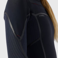 Hyperfreak Fire 4/3+mm Chest Zip Full Wetsuit | BLACK/BLACK