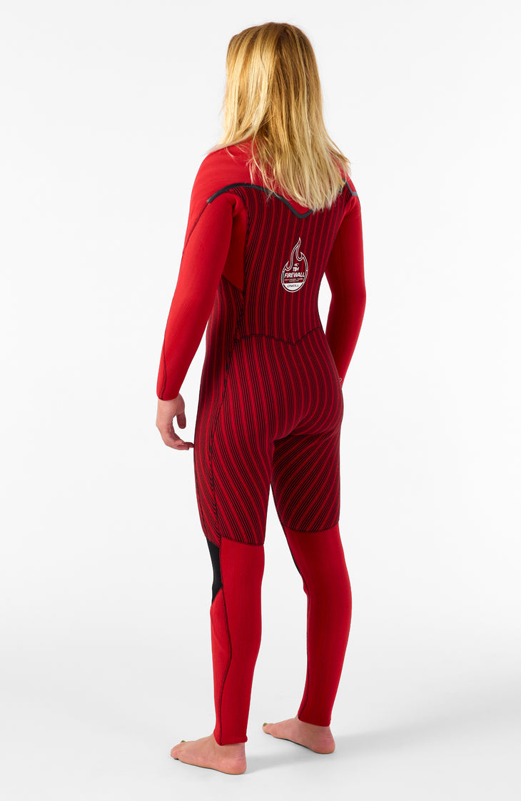 Hyperfreak Fire Plus 4/3mm Chest Zip Full Wetsuit | BLACK/BLACK