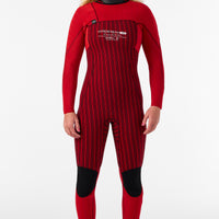 Hyperfreak Fire 5/4+mm Chest Zip Full Wetsuit | BLACK/BLACK