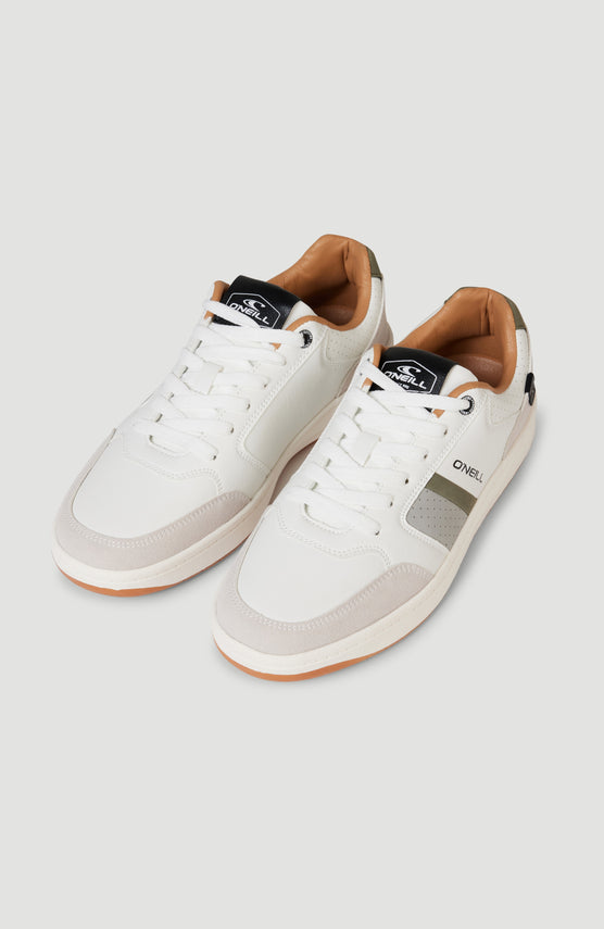 KEIKI LOW Sneaker Heren | Bright White
