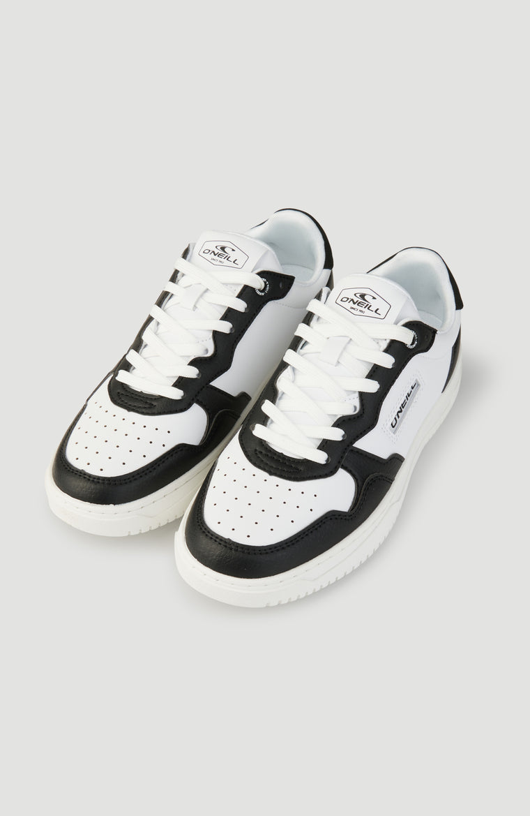 GALVESTON LOW Sneaker | Black/ White