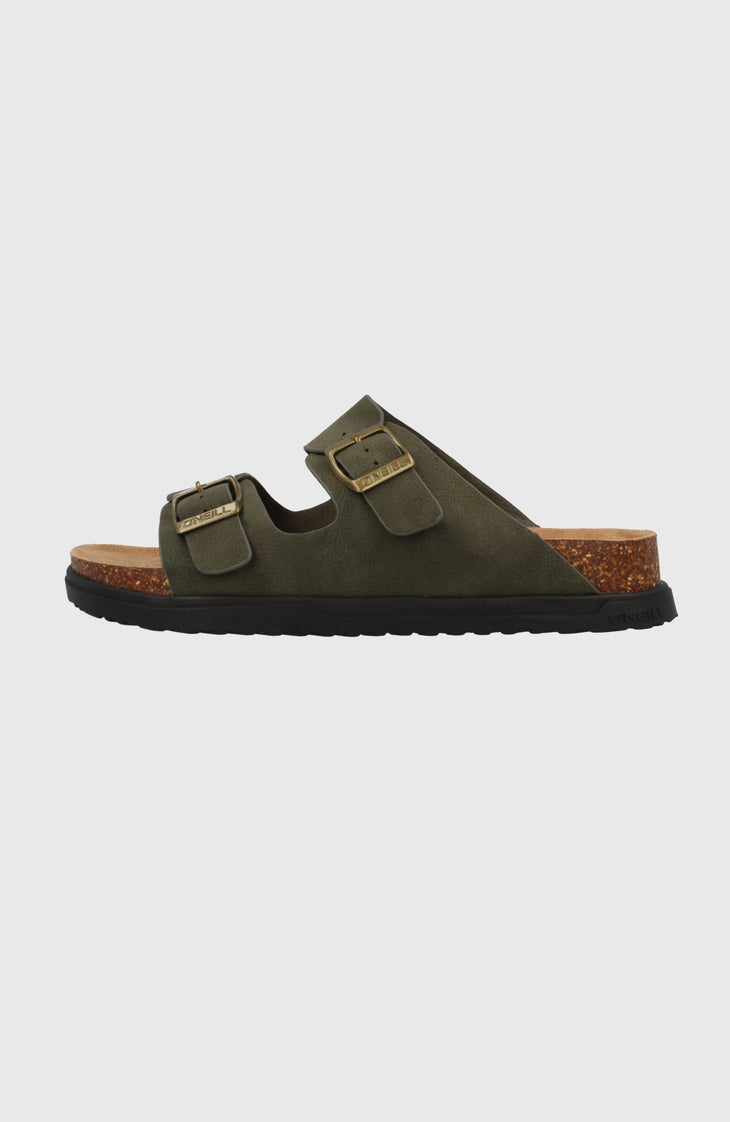 Vince Slider Sandalen | DARK OLIVE