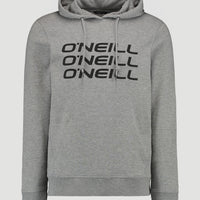 Triple Stack Hoodie | Silver Melee -A