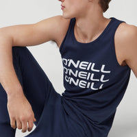 Triple Stack Tanktop | Ink Blue -A