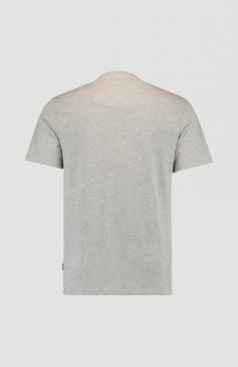 Triple Stack T-Shirt | Silver Melee -A