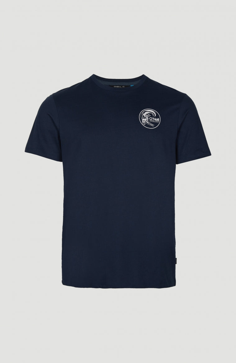 Circle Surfer T-Shirt | Ink Blue -A