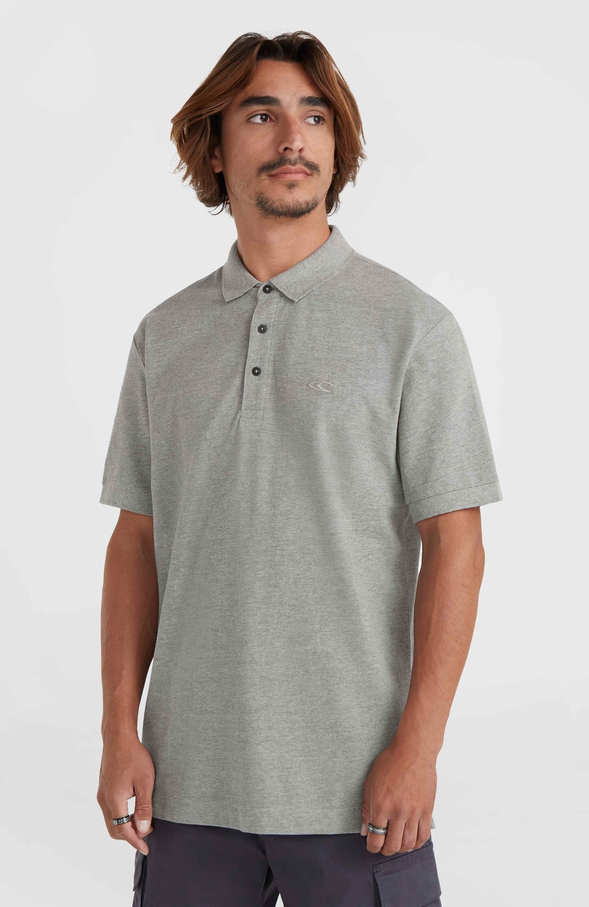 Polo O'Neill Small Logo | Silver Melee -A