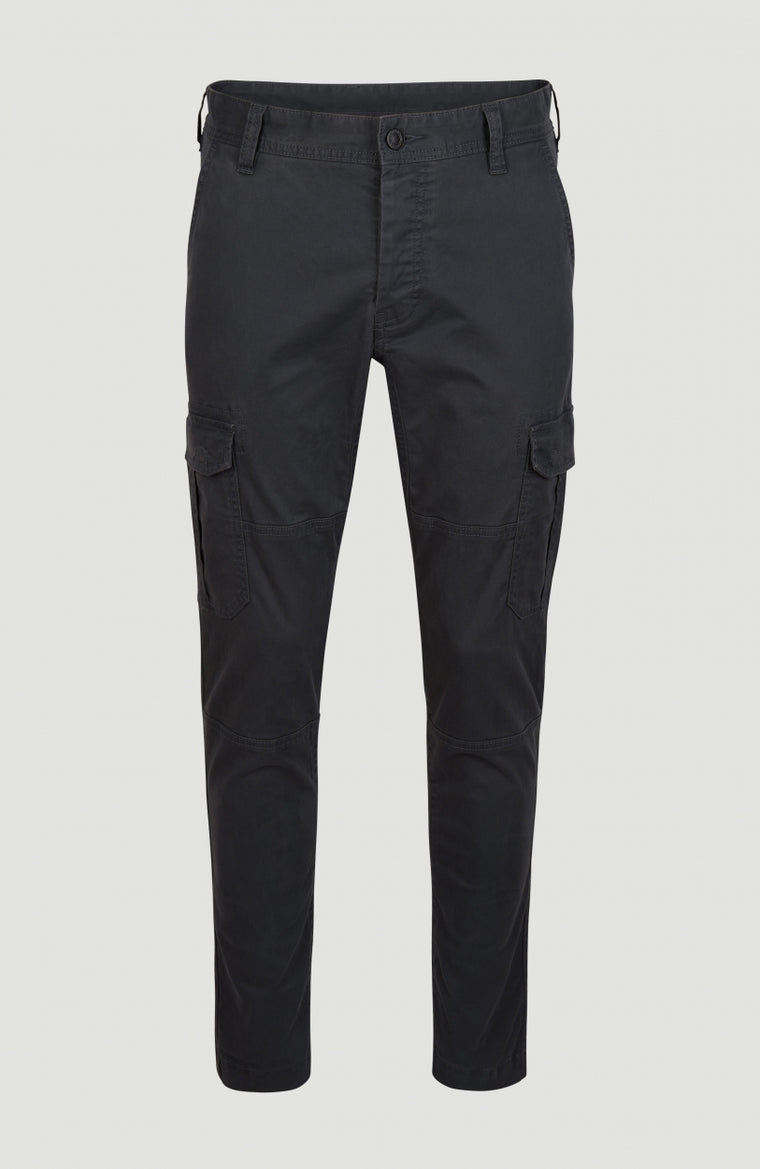 Tapered Cargo Broek | Asphalt - A