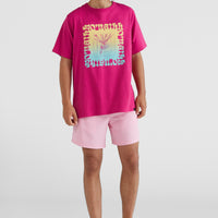 Cali 16'' zwembroek | Prism Pink