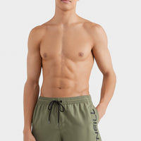 Cali 16'' zwembroek | Deep Lichen Green