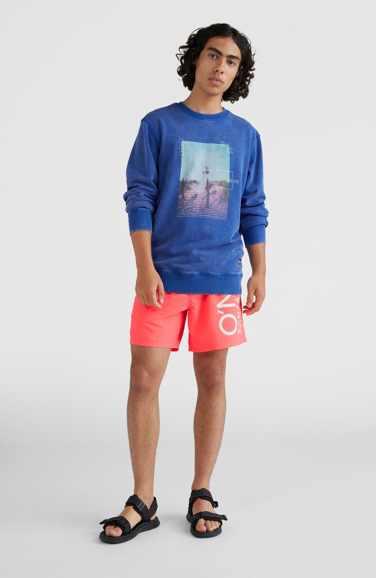 Original Cali 16'' zwembroek | Diva Pink