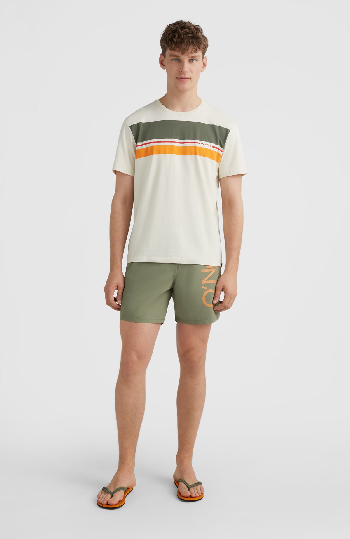 Original Cali 16'' zwembroek | Deep Lichen Green