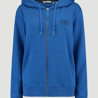 Triple Stack Full Zip Hoodie | Ocean Blue