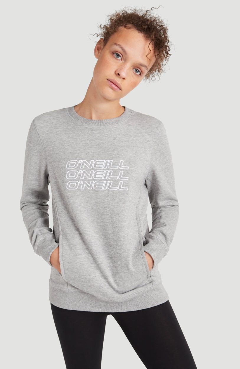 O'Neill Triple Stack Crew Sweatshirt | Silver Melee -A