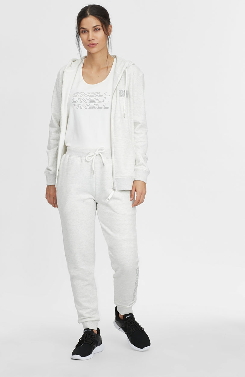 Triple Stack Racer Tanktop | Powder White