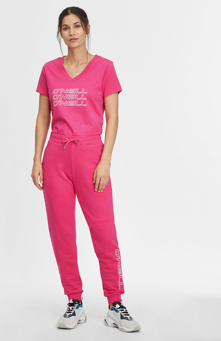 Triple Stack V-Neck T-Shirt | Cabaret -A