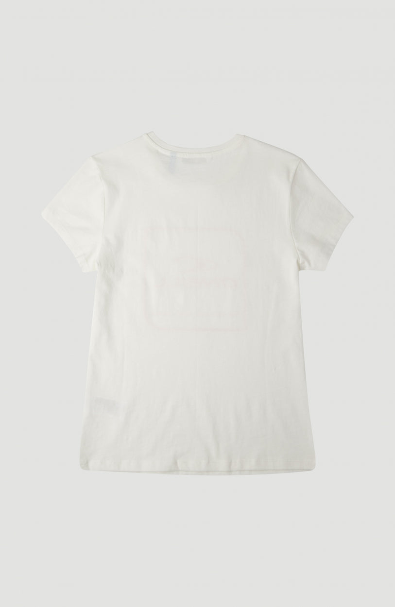 Cube T-Shirt | Powder White