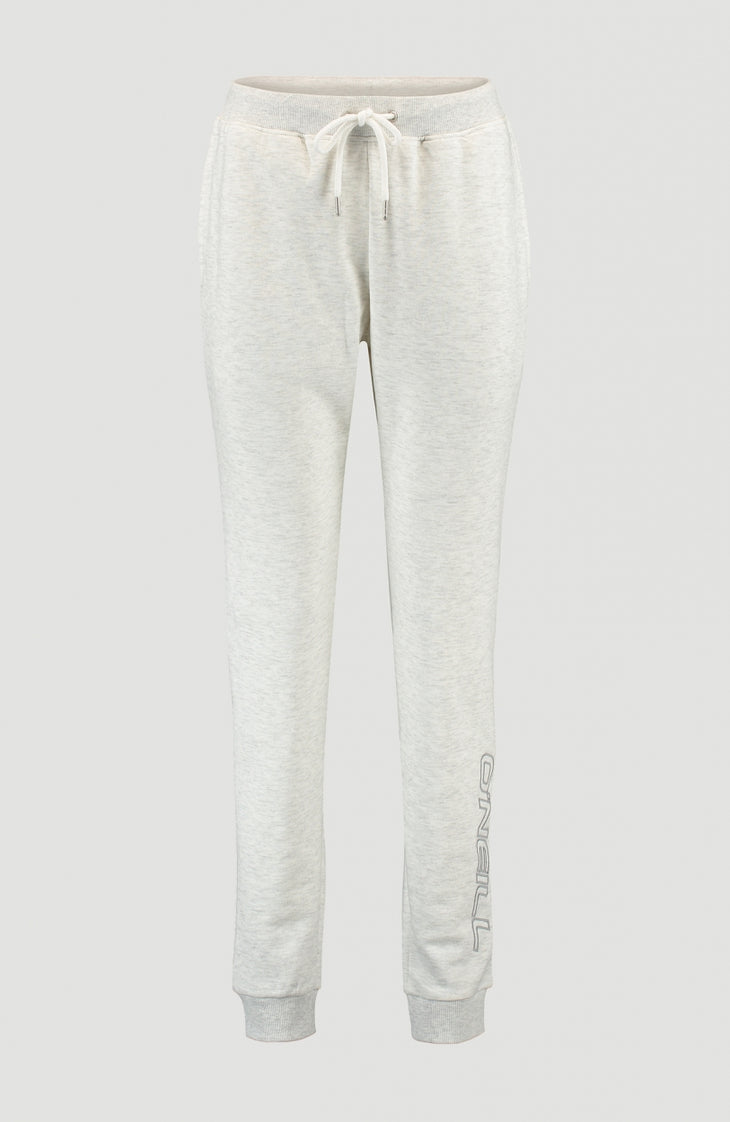 High-Waist Joggingbroek | White Melee