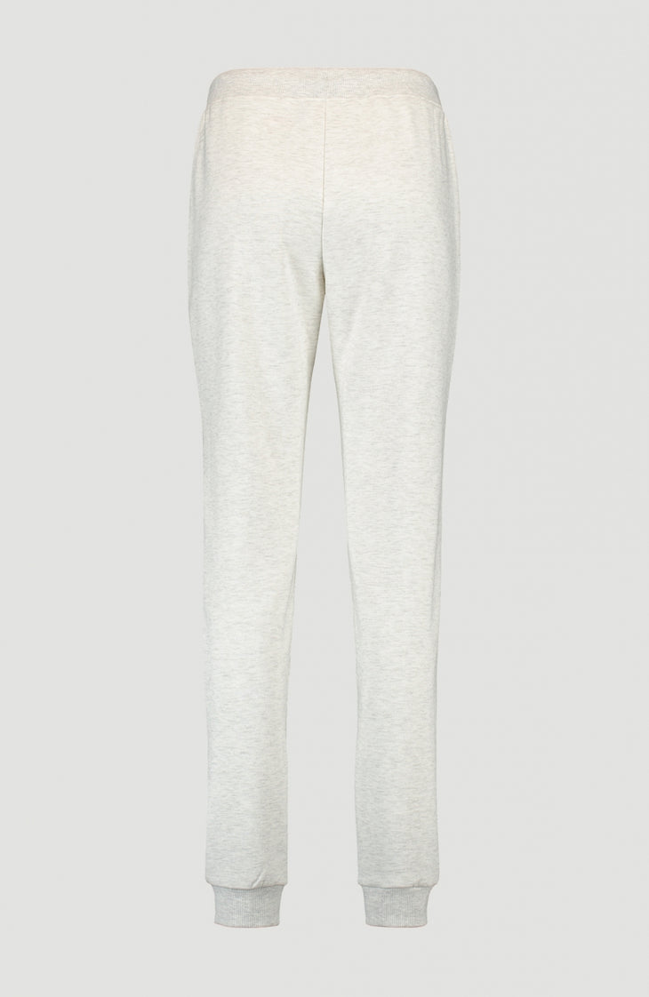 High-Waist Joggingbroek | White Melee