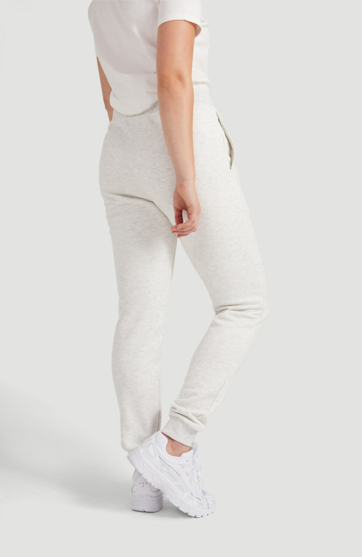 High-Waist Joggingbroek | White Melee