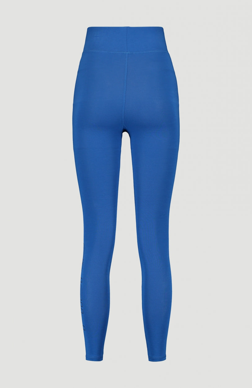 High Waist Legging | Ocean Blue