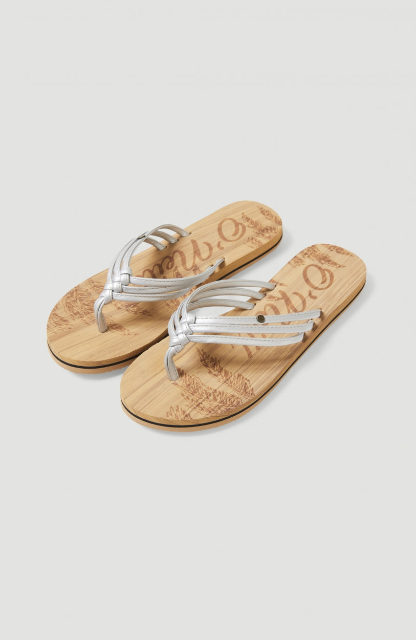 Slippers Ditsy | Silver