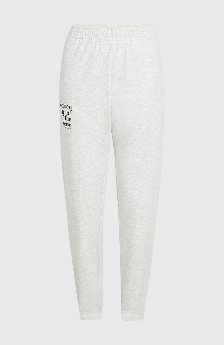 Women of the Wave joggingbroek | White Melange