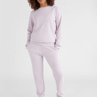 Circle Surfer Crew Sweatshirt | Lavendar Frost