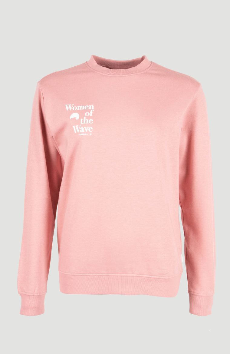 Women of the Wave Crew sweater | Genuine Pink