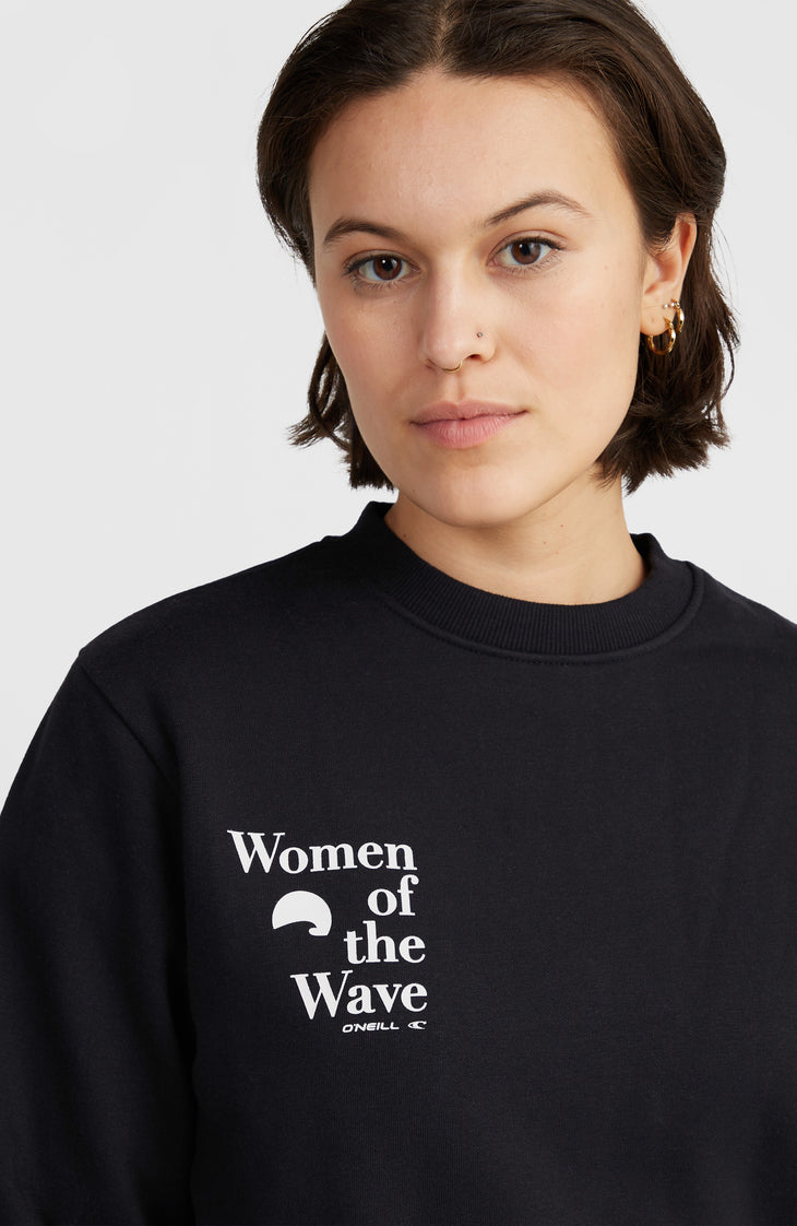 Women of the Wave Crew sweater | Black Out