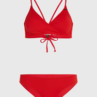 ESSENTIALS BAAY MAOI BIKINI SET | Red Coat