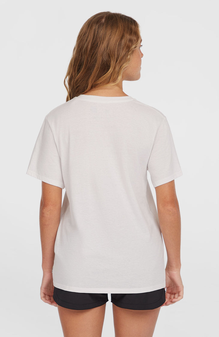 T-shirt Essentials met V-hals | Snow White
