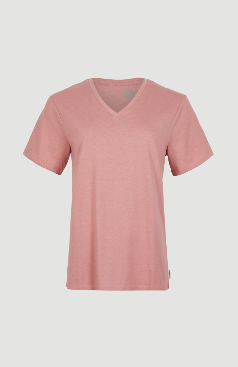 T-shirt Essentials met V-hals | Ash Rose