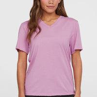 T-shirt Essentials met V-hals | Violet Tulle