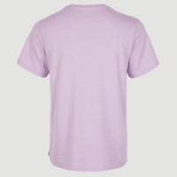 T-shirt Essentials met V-hals | Purple Rose