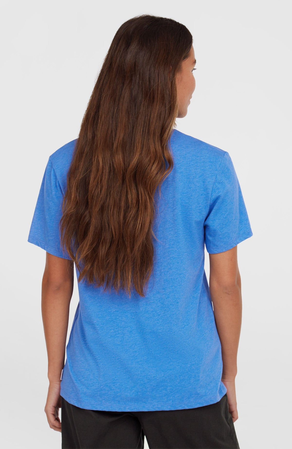 T-shirt Essentials met V-hals | Palace Blue