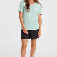 T-shirt Essentials met V-hals | Soothing Sea